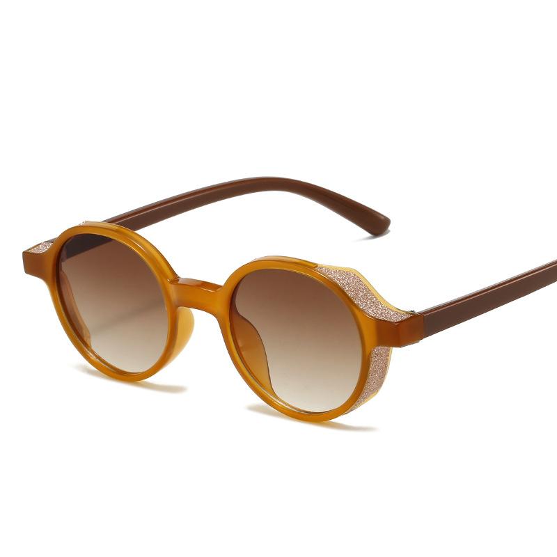 Новые винтажные круглые солнцезащитные очки Женские Мужские Брендовые Круглые Солнцезащитные очки Женские Овальные Очки для Мужчин Женщин Очки