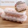 Fresh Preservation Egg Tray with Lid Fridge Egg Organizer Portable Egg Storage Box  Kitchen