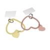 Anti Losing Mobile Phone Case Bracelet Bracelet Key Chain Phone Case Patch Love Heart Pendant