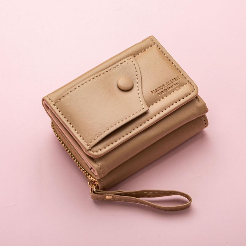 Новая сумка для сменных карт, скидка 30% на унисекс кошелек на молнии, короткий кошелек для карт.