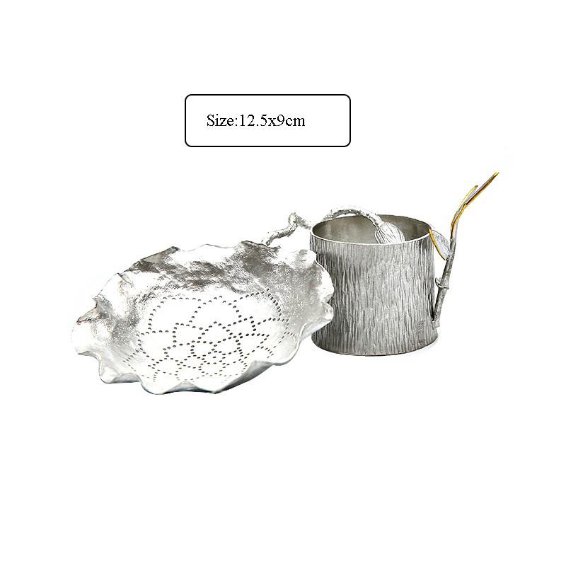 Чайное ситечко, фильтр для чая, сетка для листьев, набор для чая Кунг-фу, японское ситечко для чая, подставка, аксессуары