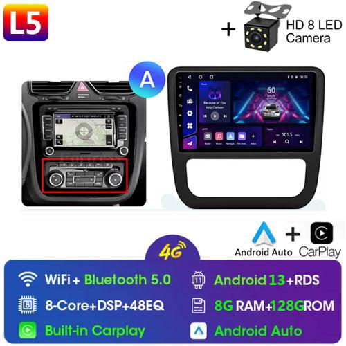 Fortress AI Voice Wireless CarPlay Android Auto Radio для Volkswagen Scirocco 2008-2013 4G Car Multimedia GPS 2din autoradio