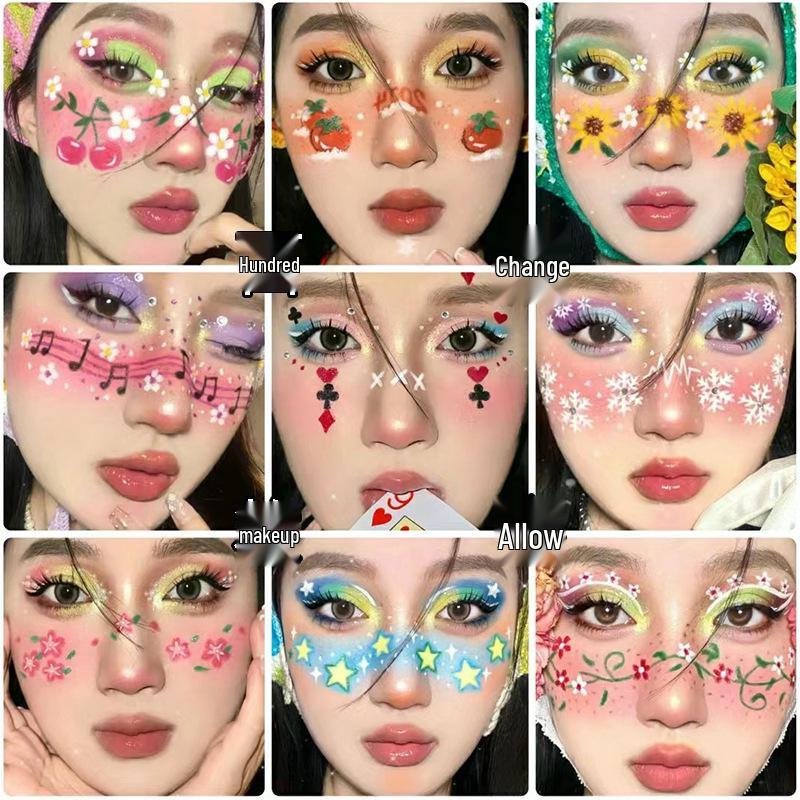 Профессиональная масляная краска для детского фейс- и боди-арта – Крем для макияжа Пекинской оперы