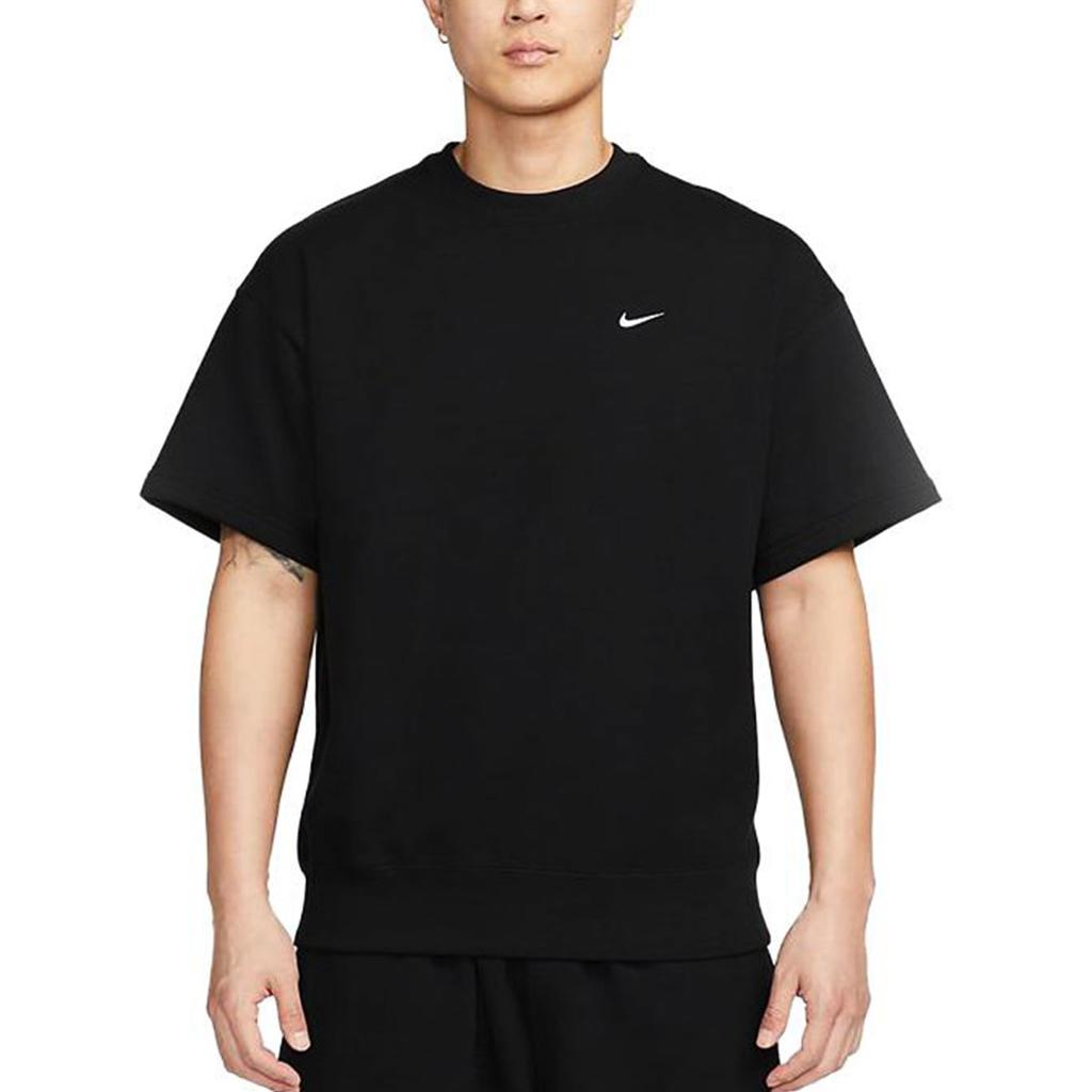 Nike Повседневная футболка с коротким рукавом и принтом логотипа, мужские топы, черный DX0881-010
