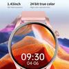 Модный новый многофункциональный Bluetooth спортивный браслет Умный пульсометр AMOLED1.43" Кислород в крови Часы для здоровья Мужской Женский Спортивный браслет