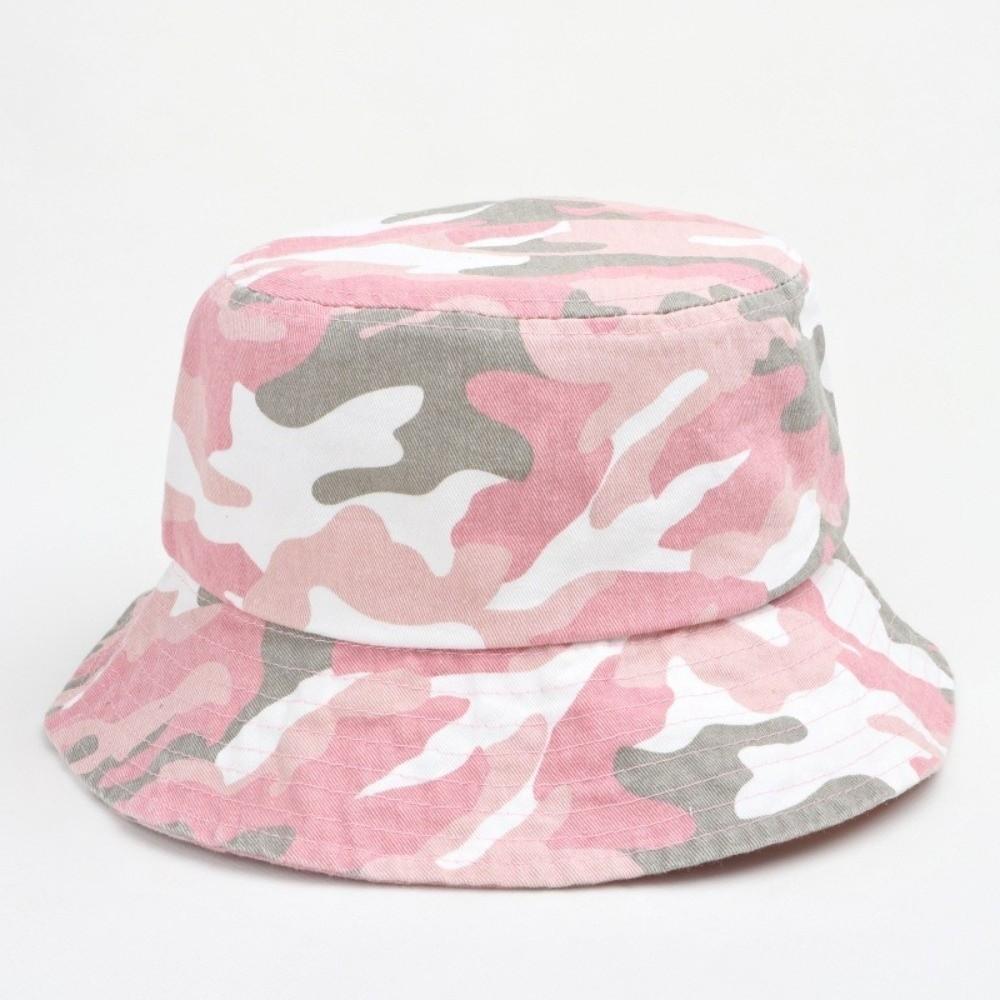 Sun Protection Panama Hat Camouflage Fisherman Hat Vintage Bucket Hat  Outdoor Travel