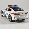 1:32 BMW M8 Полицейская Литая Модель Автомобиля Игрушка Модель Транспортного Средства Для Детей Игрушка Дисплей Коллекция Украшение Подарок Для Детей