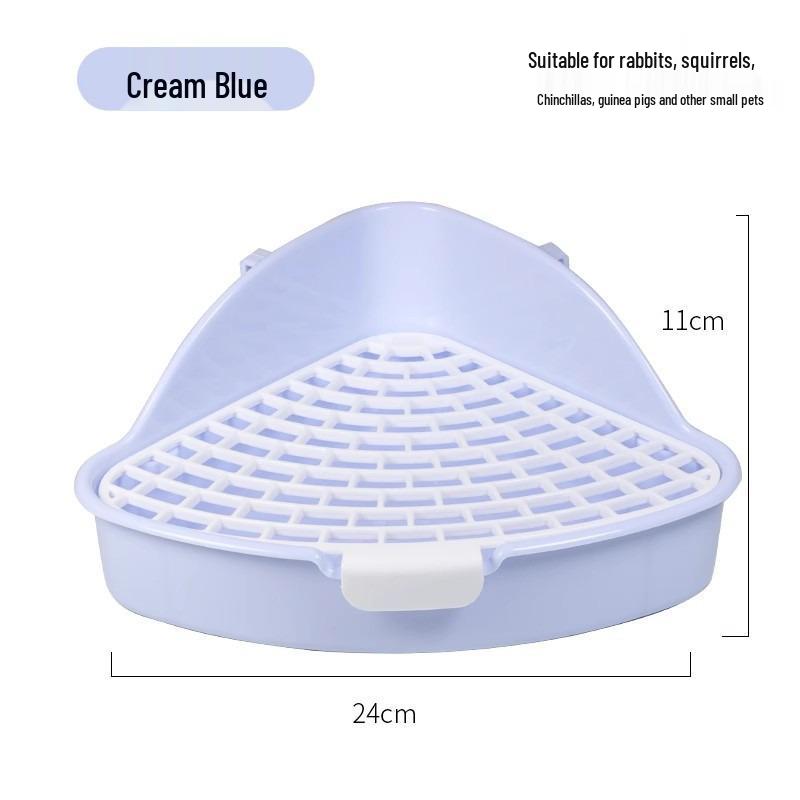 Кролик и Морская свинка Анти-опрокидывающийся Горшок для мочи - Фиксированный стиль для Шиншилл