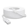 Сверхдлинный USB-кабель для зарядки Micro USB для камеры Длинный кабель-зарядное устройство