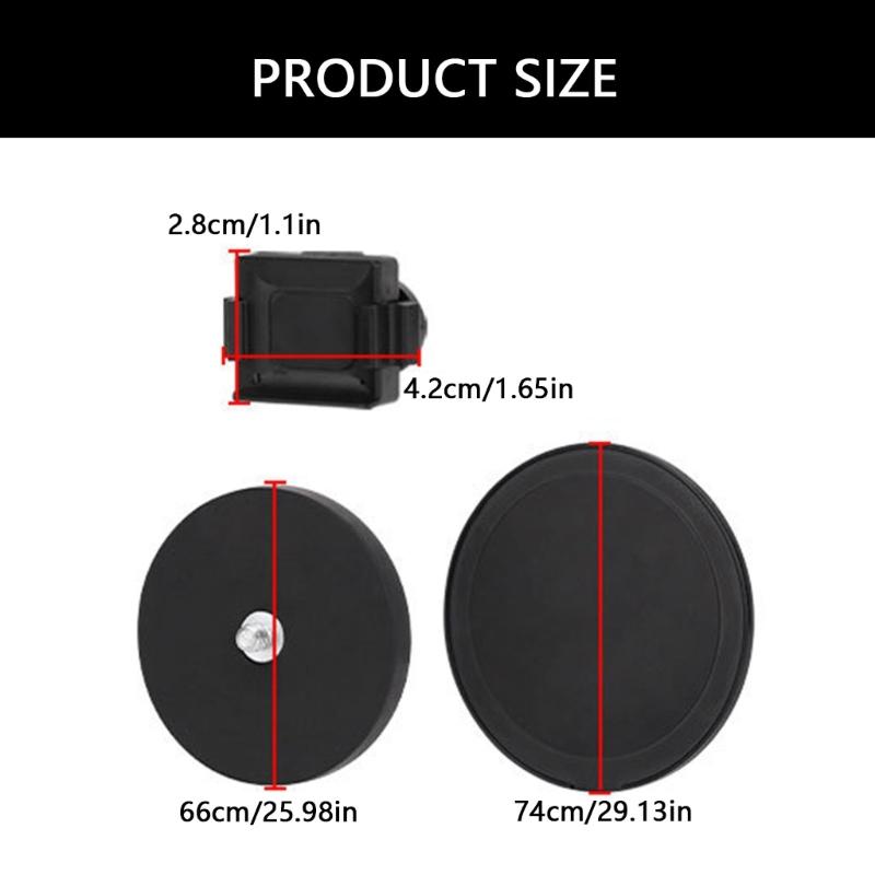 Легкая магнитная подставка-адаптер для камер Pocket3, отличающаяся прочной металлической конструкцией и универсальным портом.