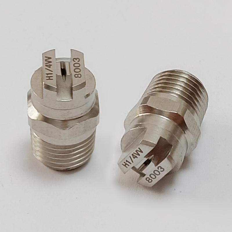 1/4" BSPT нержавеющая сталь плоскоструйная форсунка для очистки