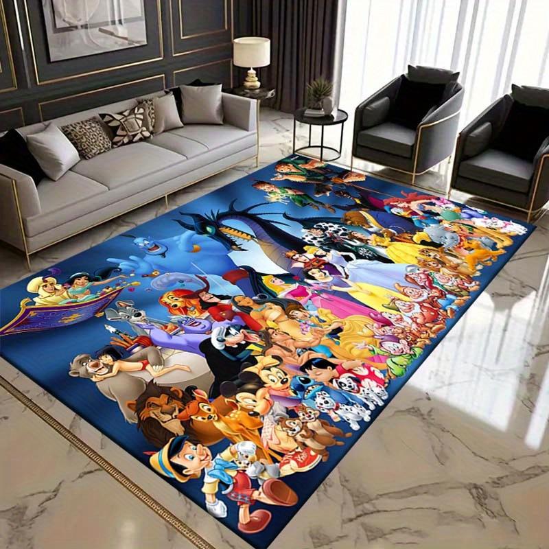 1pc Animated Characters Carpet Durable Non-Slip, Perfect for Indoor & Outdoor Living, Bedroom, Office, and More,