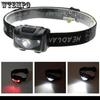Outdoor Head Lamp COB LED Headlamp Flashlight 3 Mode Head Light Headlight Linterna Frontal Torch Fo