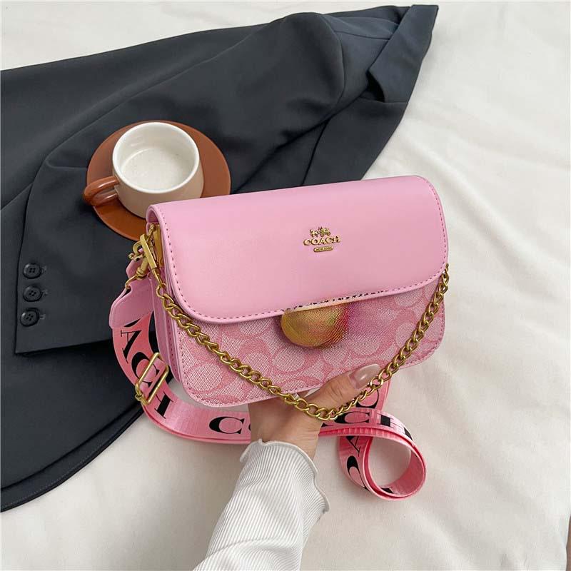 Женская стильная маленькая квадратная сумка кроссбоди высокого класса 2025 года с универсальным принтом