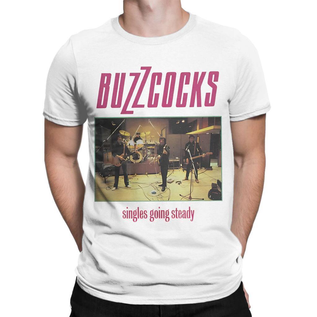 Singles Going Steady Pink Funny Graphic 100 Cotton Tshirt Buzzcocks Tees Tops For Unisex