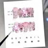 10Pcs Luxury 3D Rhinestone Handmade Transparent Press On Nails Shiny Long Coffin Reusable Full Cover Nail Art Gift