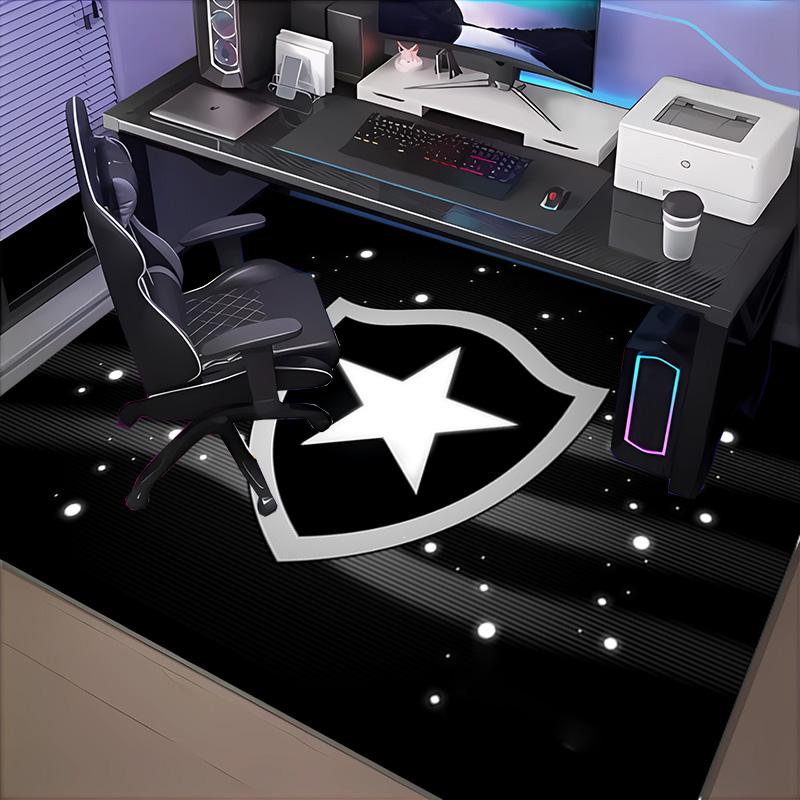 1PC Botafogo fc Rug Game Carpet, Floor Mat for Bedroom Living Room Entryway Rug, Home Decor Idea Gift for Christmas birthday