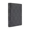 Gucci GG Emblem Classic Logo Print Flap Wallet Men wallet Black 821206-FAD6M-1000