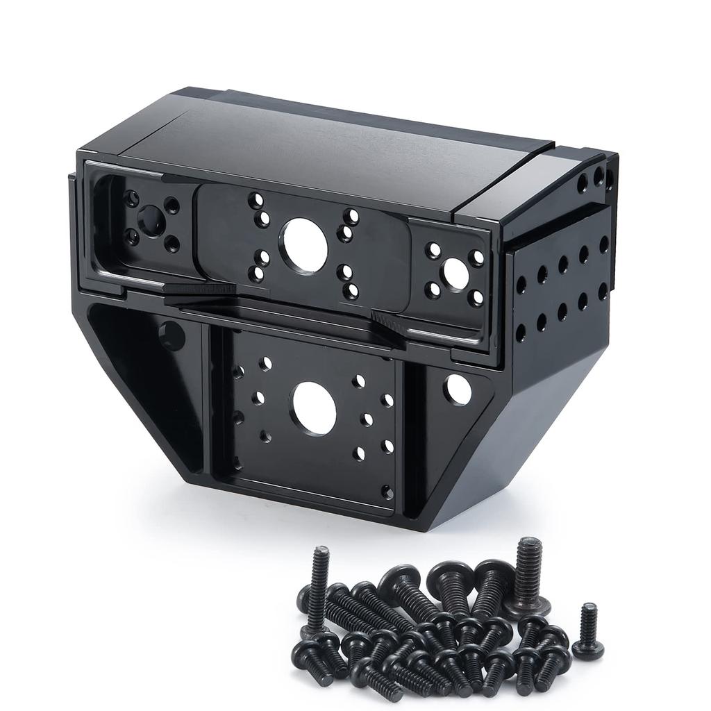 TRZX Aluminum Rear Body Mount Support Set Upgrade Parts for Tamiya RC Trailer Truck 1/14