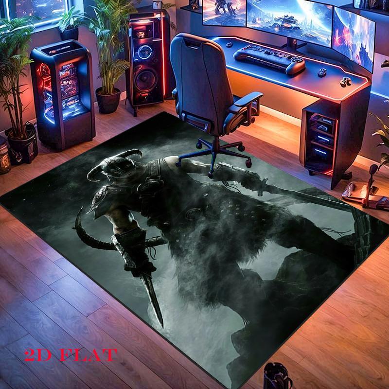 Tamriel Carpet Rug for Living Room Bedroom Home Sofa Decoration,Kids play Nonslip Floor Mat