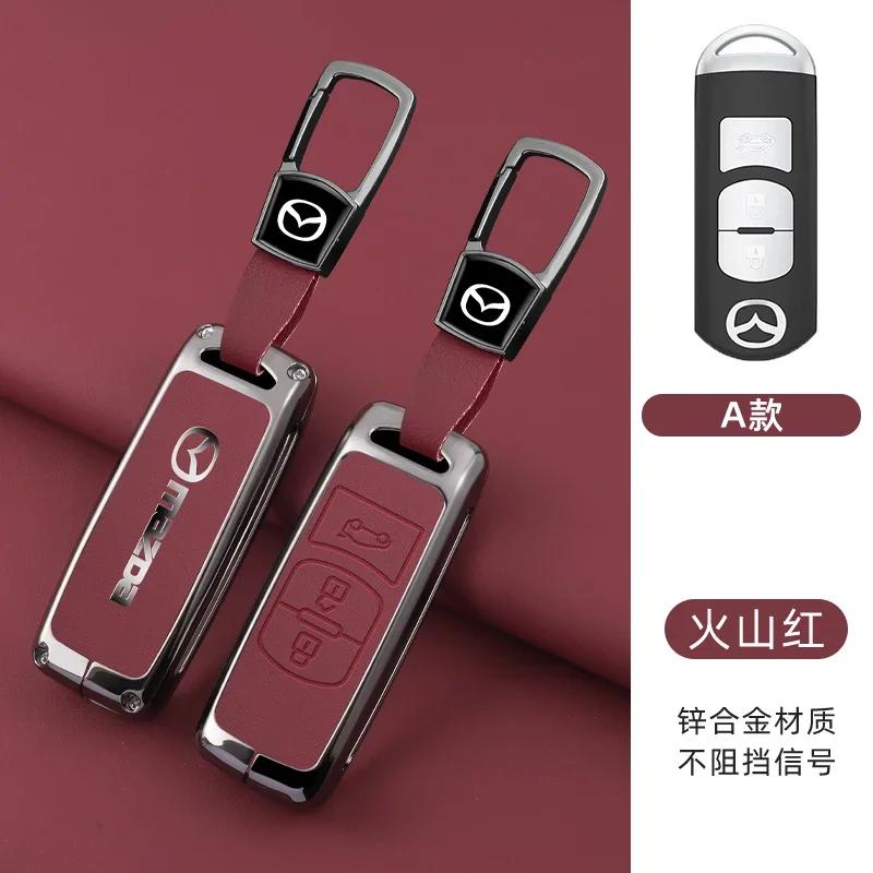 Car Key Full Cover Case Holder Shell For Mazda 2 3 5 6 BL BM GJ Atenza Axela Demio CX-3 CX3 CX-5 CX5 CX7 CX-7 CX-9 CX8 Accessory BM7