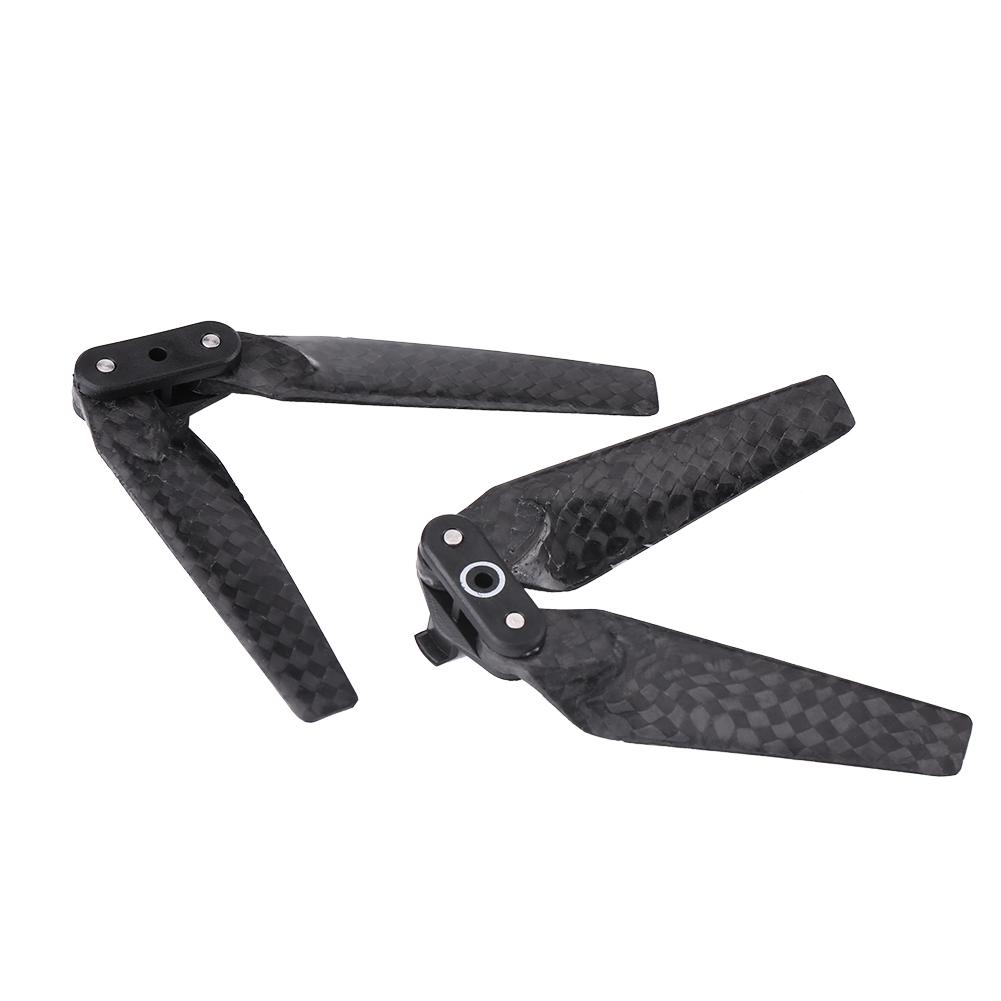 2 Pairs Foldable Carbon Fiber Propellers Blades Drone Quadcopter Accessory For DJI Spark