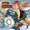 DIY Cardboard Airplane & Dinosaur Bubble Blower Toy for Kids - Handmade Outdoor Game