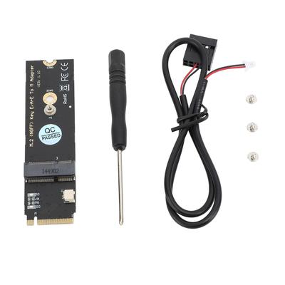 Адаптер M.2 NGFF AE Key WiFi Bluetooth Card to M.2 Key M SSD для Intel AX200 AX201 AX210 M.2 Key M