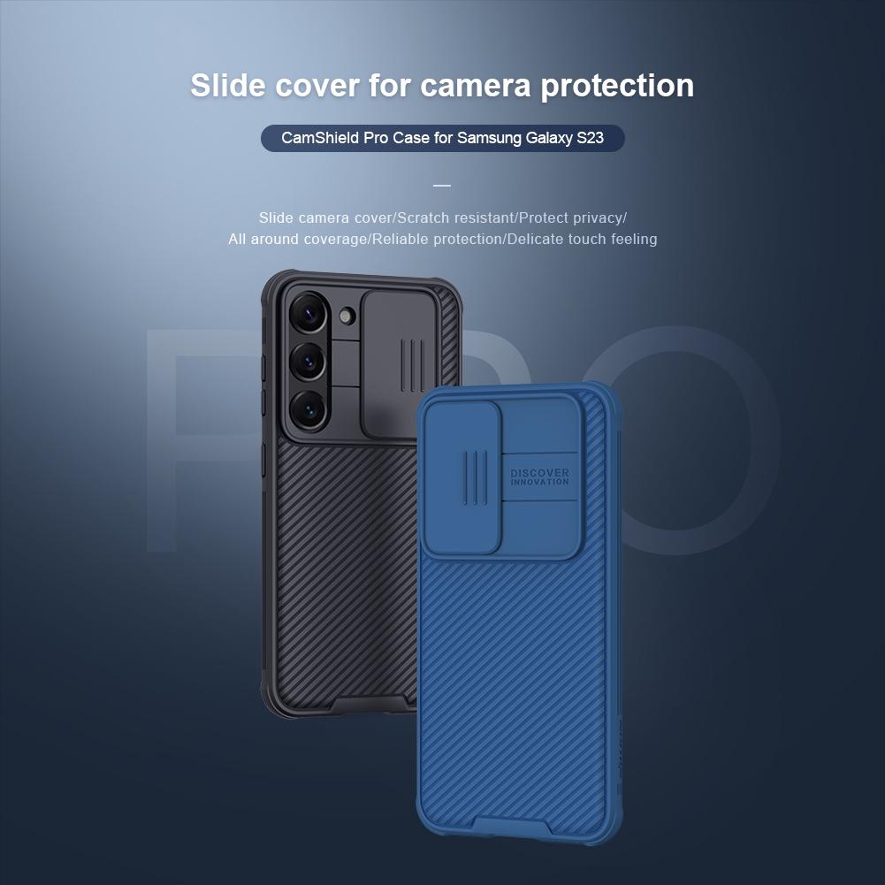 Чехол Nillkin CamShield Pro для Samsung Galaxy S23 Ultra, чехол для камеры Samsung S23 + Plus, защитный чехол для камеры