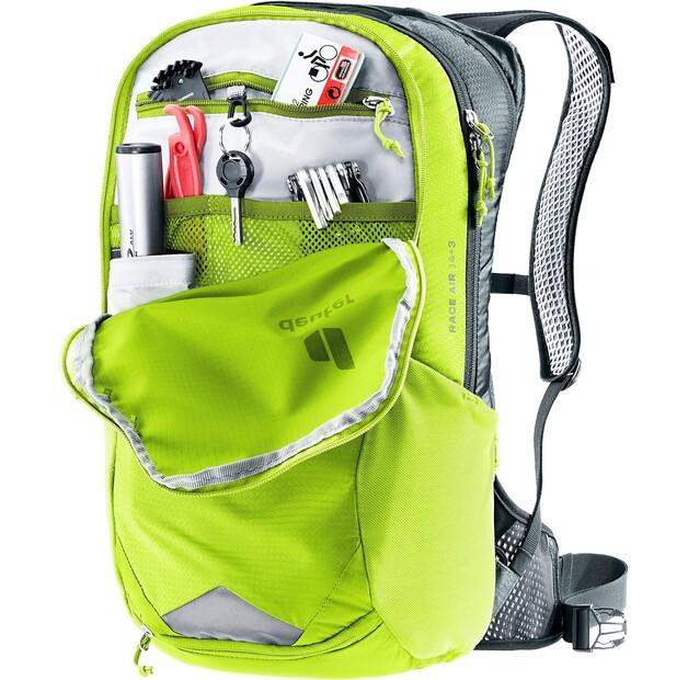 Рюкзак Deuter Race Air 14+3 citrus/graphite (3204423-8403)