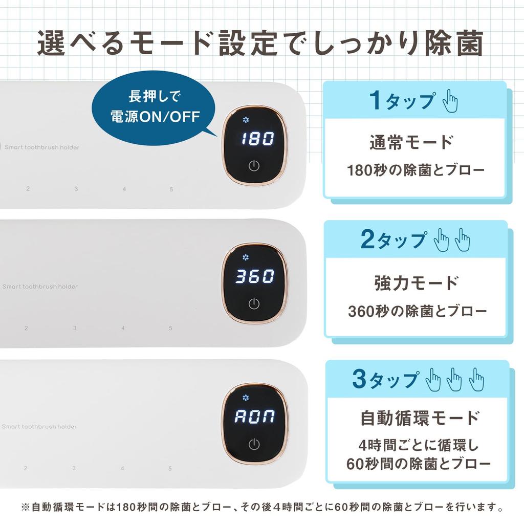 Стерилизация зубной щетки, оснащенная светодиодной стеной, без сверления, USB, для сезона дождей, автоматическая, для семьи, 5 человек, для бритья, запланированная стерилизация, стерилизатор,