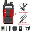BAOFENG UV10R V2 10 Вт Мощная Радиостанция Дальнего Действия 50 км Обновление Канала от UV-5R UV5R Любительская Двусторонняя Радиостанция