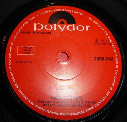 7-дюймовая пластинка NEW SEEKERS Circles 2058242 Polydor 1972 UK Рок Б/у