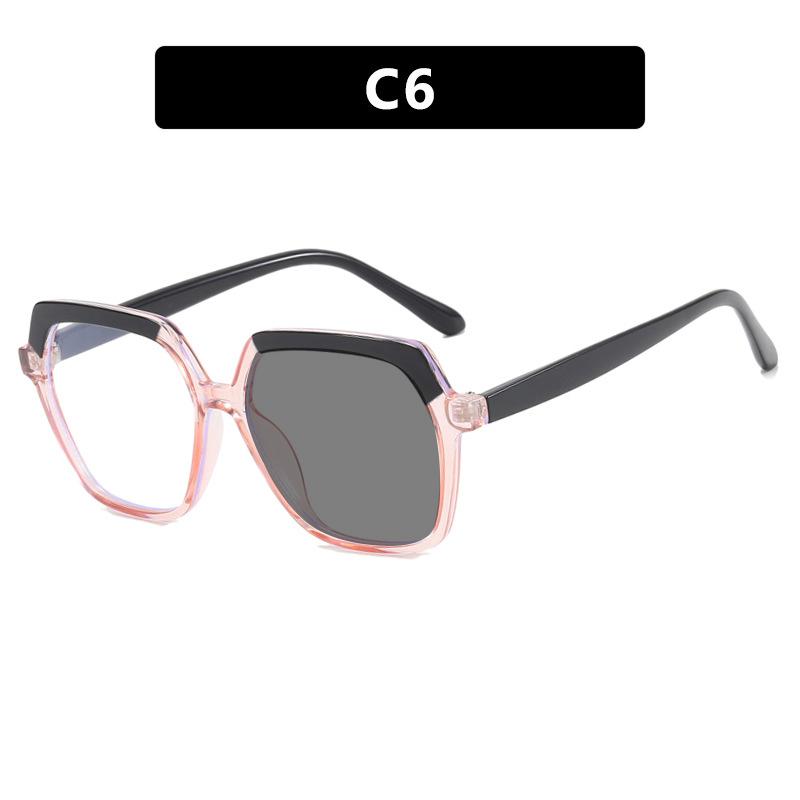 Стильные неправильные женские дизайнерские очки для чтения assorted colors, изменение цвета оправы, защита от синего света, разные диоптрии
