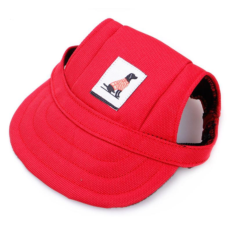 Шапка для собаки, Шапка для выгула питомца, Шапка с прорезями для ушей собаки, Берет для питомца, Бейсболка, Шапка-тедди
