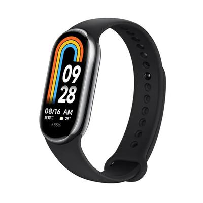 Силиконовый ремешок для Xiaomi Mi Band 9 Спортивный защитный чехол Резиновый браслет Браслет на запястье Фитнес-браслет Запасные аксессуары