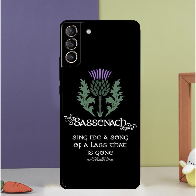 Outlander Sassenach Phone Case For Samsung Galaxy S21 FE S22 Ultra Note 20 10 S8 S9 S10 Plus S10e S20 FE Cover