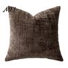 Non-shrink Pillowcase Couch Throw Pillow Cover, Decorative Soft Cozy Chenille Case, Rustic Smooth Zipper Cover Farmhouse Fall for Living Room Bedroom