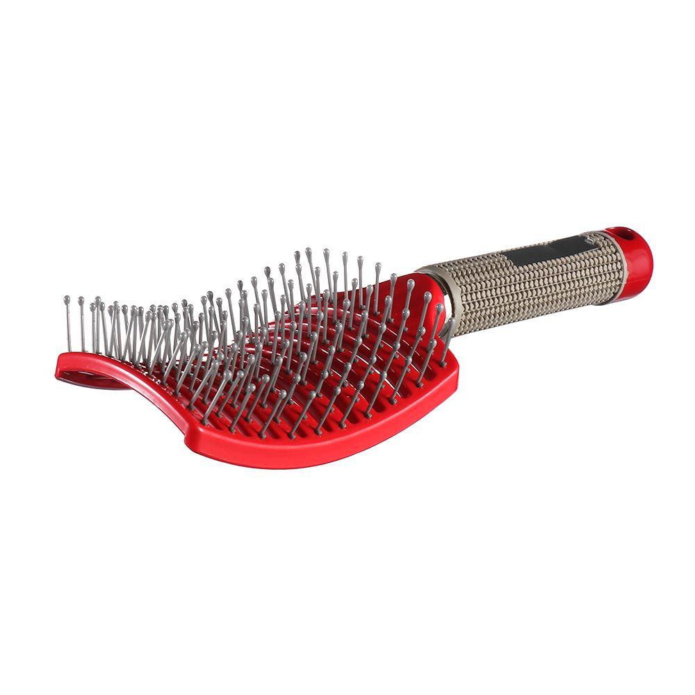 Широкие зубья для локонов и прямых волос Массажная щетка Расческа для волос Антистатические парикмахерские инструменты для укладки