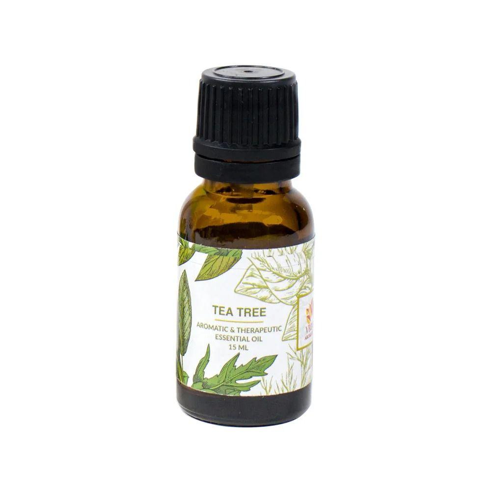 Эфирное масло Чайного дерева (15 мл), Tea Tree Essential Oil, Vrindaam