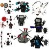 Скибиди Туалет MOC Абстрактный Робот Строительные Блоки Совместимые с LEGO Монитор Человек-Телевизор Деликатные Фигурки Мини Модель Кирпичи Игрушки