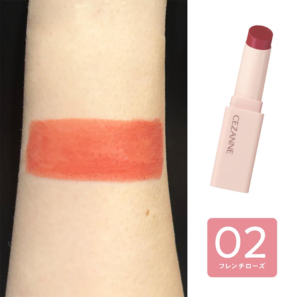 Помада Cezanne Lip 02 French Rose Матовая Высокое Сцепление Суфле 4,2 г Помада,