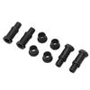 RC Shock Absorber Bushing Kit Iron Plastic RC Shock Eye Bushing Sleeves Set for ZD Racing 17 MX 07