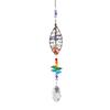 Faux Crystal Pendant Decorative Glaring Healing Shiny Romantic Glitter Tree of Life Rainbow Making Sun Catcher Garden