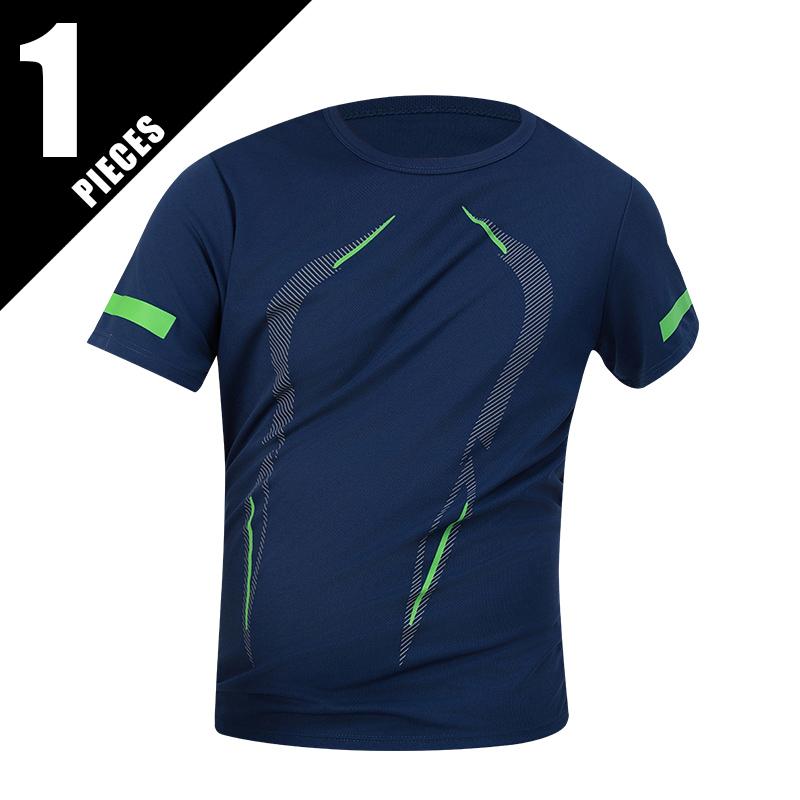 1/3 Men's Four Season 3D Printed T-shirt Casual and Comfortable Sports and Fitness Clothing Simple Daily Versatile Short Sleeved Tops
