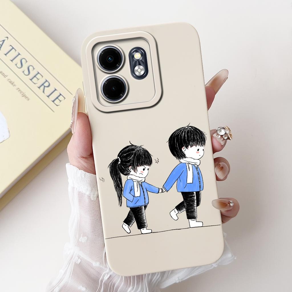 Чехол для Infinix Smart 9 Hot50i X6531 Роскошный Чехол с Художественной Росписью Мягкий Силиконовый Чехол для Телефона Для Infinix Hot 50i Smart9 X6532 Fundas