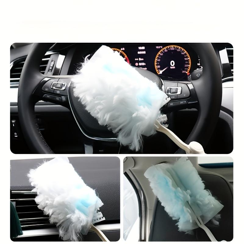 1 шт. Электростатическая щетка для пыли с регулируемой ручкой, инструмент для уборки дома и интерьера дома на колесах, для гостиной, спальни, ванной комнаты, для использования на открытом воздухе