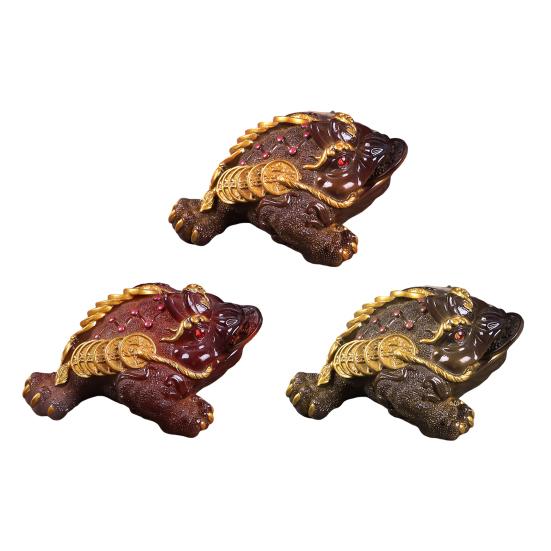 Жабий чай домашнее животное меняющее цвет смоляное украшение привлечение богатства кунг-фу чай
