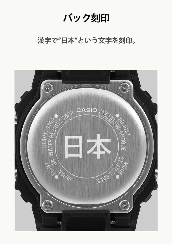 Casio Сделано в Ямасита Хакуу Черные часы G-Shock, Япония, Дизайн, DW-5600KHSH25-1JR, Мужские,