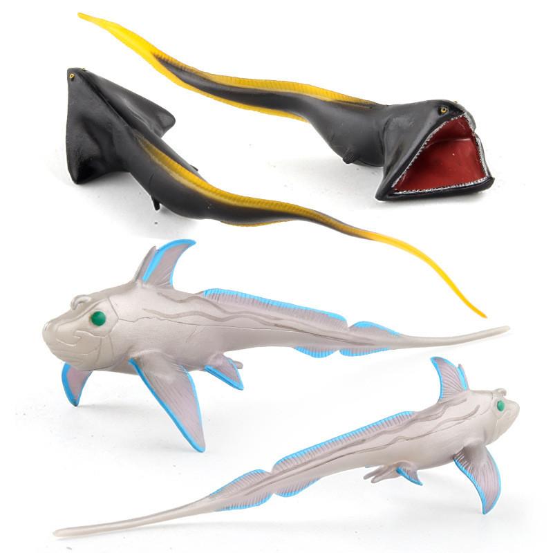 Lifelike Sea Creature Model Toy Set With Collectible Crocodile Dinosaur And Shark Designs